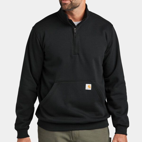 MIDWEIGHT 1/4 ZIP MOCK NECK SWEATSHIRT