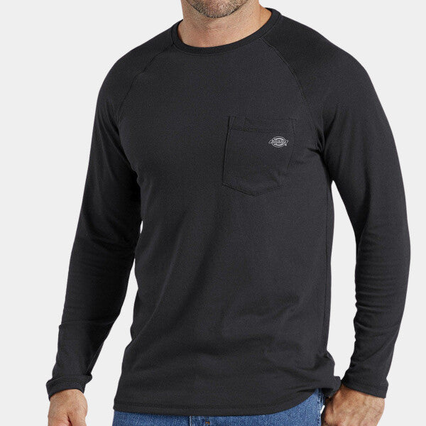 MEN'S TALL TEMP-IQ PERFORMANCE COOLING LONG SLEEVE POCKET T-SHIRT