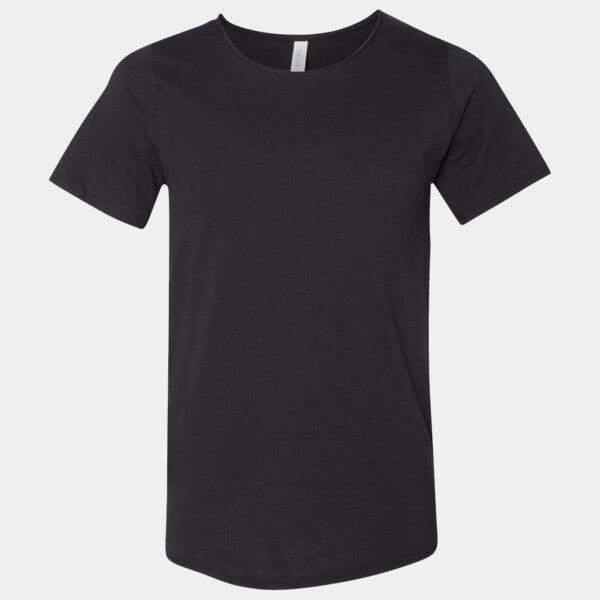 MEN'S JERSEY RAW NECK T-SHIRT