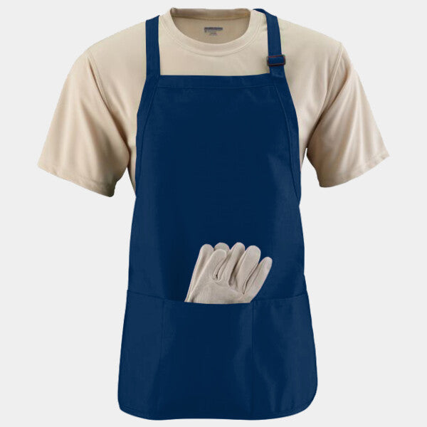 MEDIUM LENGTH APRON WITH POUCH