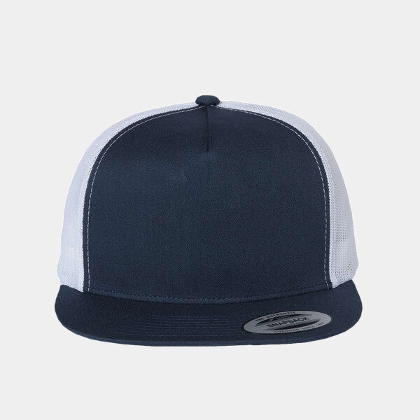 FLAT BILL TRUCKER CAP