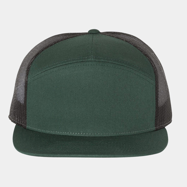 SEVEN-PANEL TRUCKER CAP
