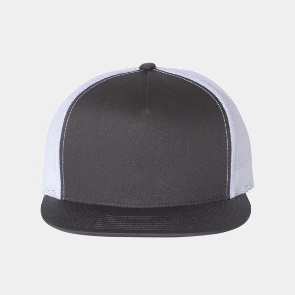 FLAT BILL TRUCKER CAP
