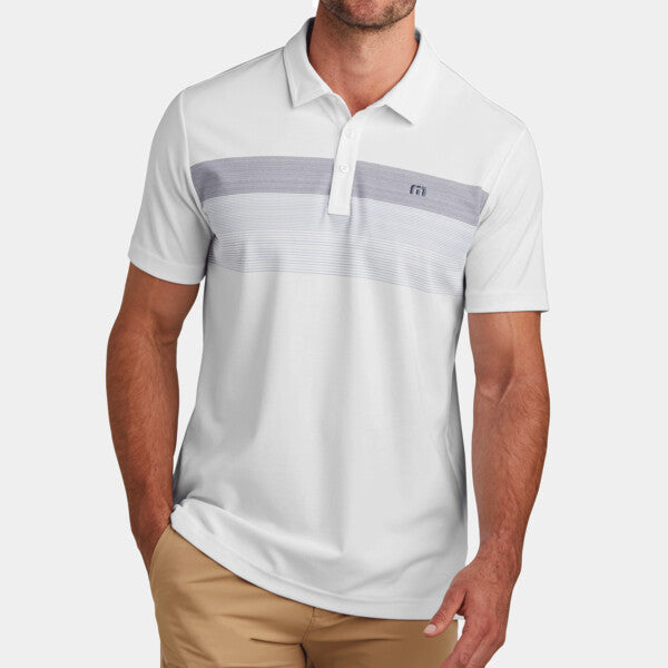 COASTAL CHEST STRIPE POLO