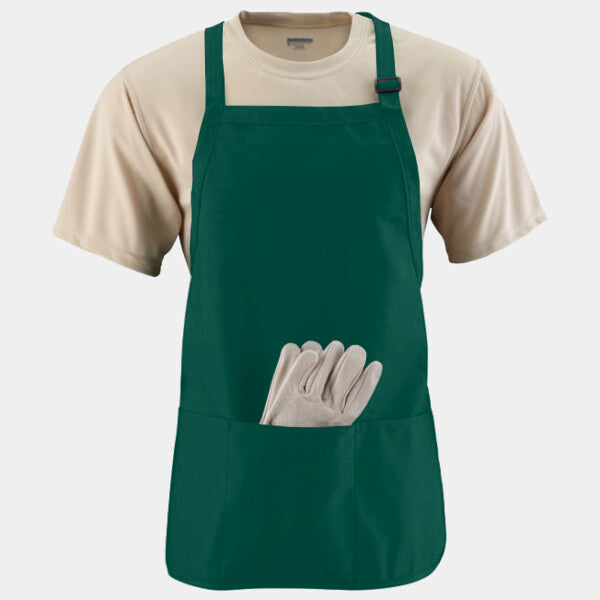 MEDIUM LENGTH APRON WITH POUCH