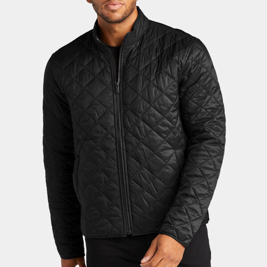 QUILTED FULL ZIP JACKET