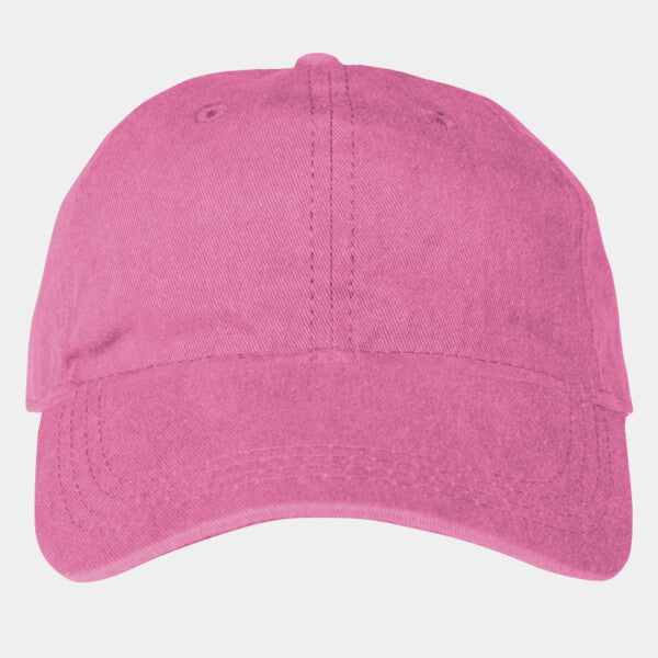 PIGMENT-DYED BASEBALL CAP