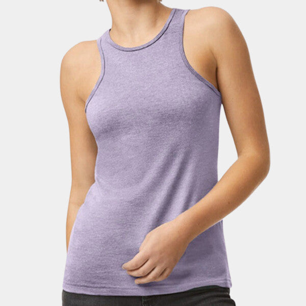 LADIES' CVC RACERNECK TANK