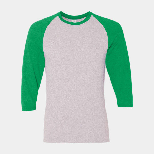 TRIBLEND THREE-QUARTER RAGLAN BASEBALL T-SHIRT