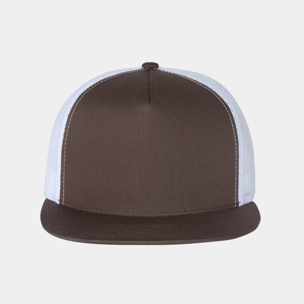 FLAT BILL TRUCKER CAP