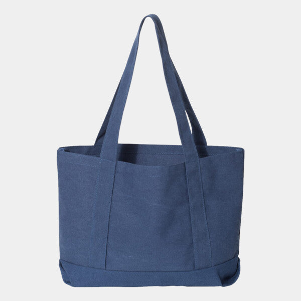 SEASIDE COTTON PIGMENT DYED RESORT TOTE