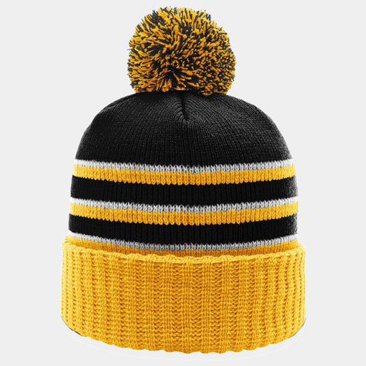 POM CUFFED BEANIE