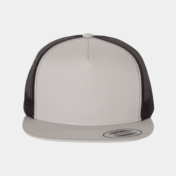 FLAT BILL TRUCKER CAP