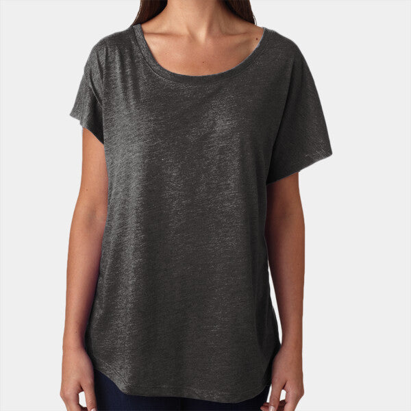 LADIES' TRIBLEND DOLMAN T-SHIRT