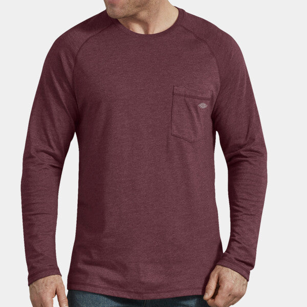 MEN'S TALL TEMP-IQ PERFORMANCE COOLING LONG SLEEVE POCKET T-SHIRT