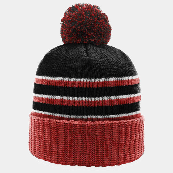 POM CUFFED BEANIE