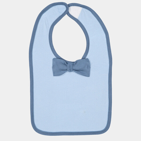 INFANT BABY RIB BOW TIE BIB