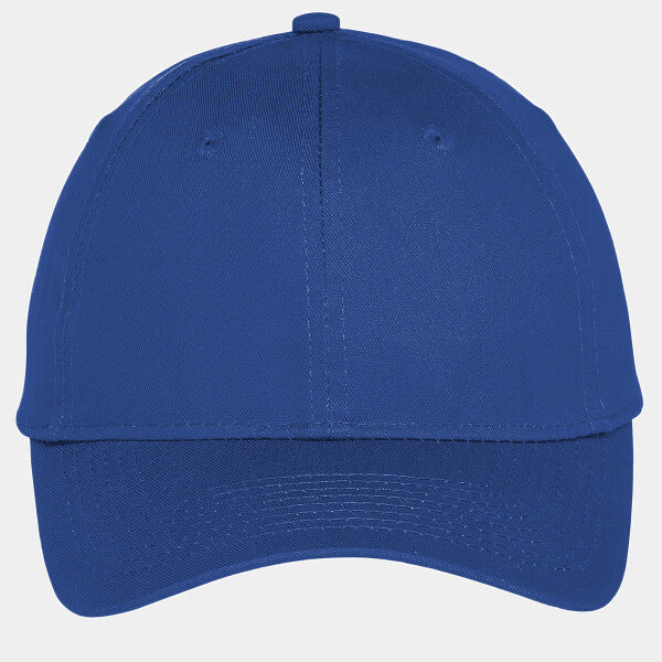SIX PANEL UNSTRUCTURED TWILL CAP