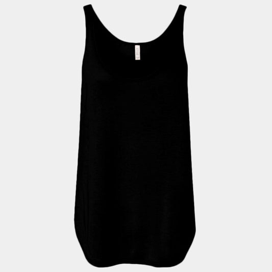 LADIES' FLOWY SIDE SLIT TANK