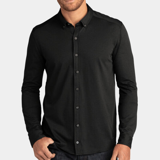 CODE STRETCH LONG SLEEVE BUTTON UP