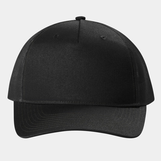 SNAPBACK FIVE PANEL TRUCKER CAP