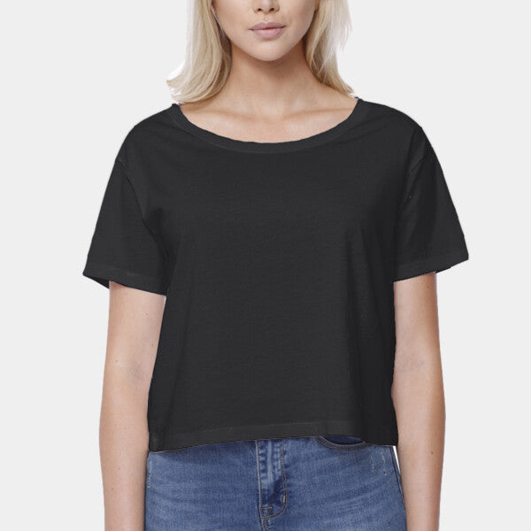 LADIES' BOXY COTTON T-SHIRT