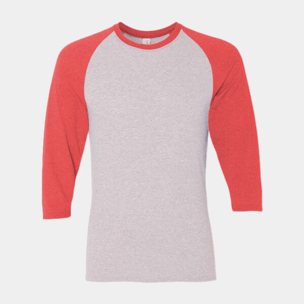 TRIBLEND THREE-QUARTER RAGLAN BASEBALL T-SHIRT