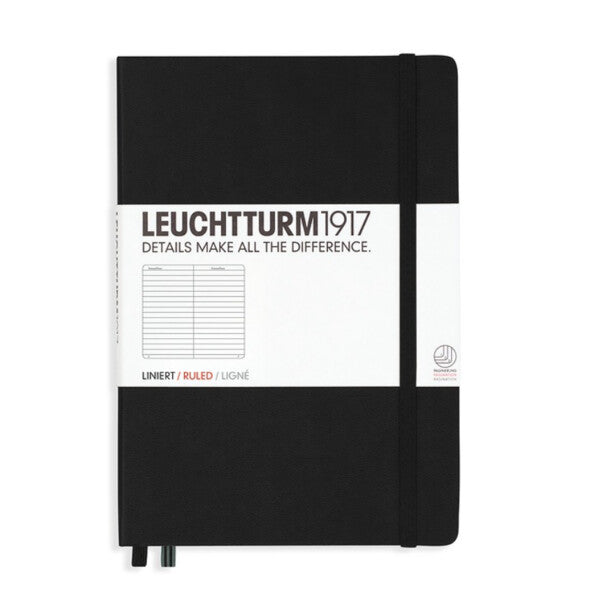 LEUCHTTURM1917 NOTEBOOK MEDIUM (A5) LINED, HARDCOVER
