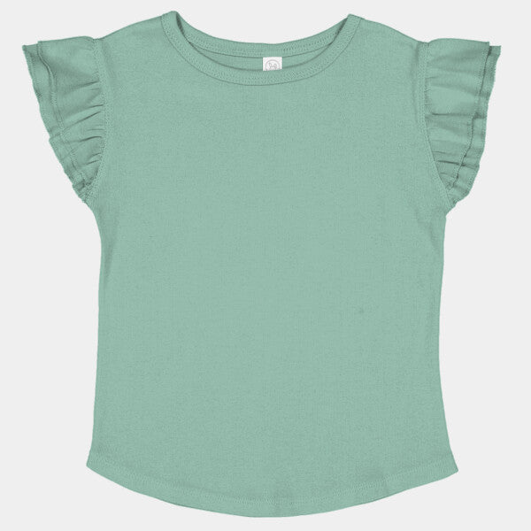 TODDLER FLUTTER SLEEVE T-SHIRT