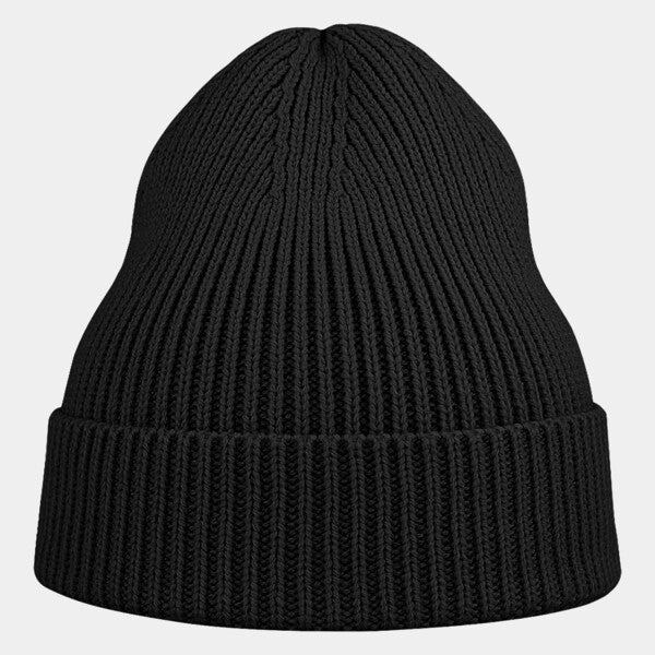SUSTAINABLE FINE RIB CUFFED BEANIE