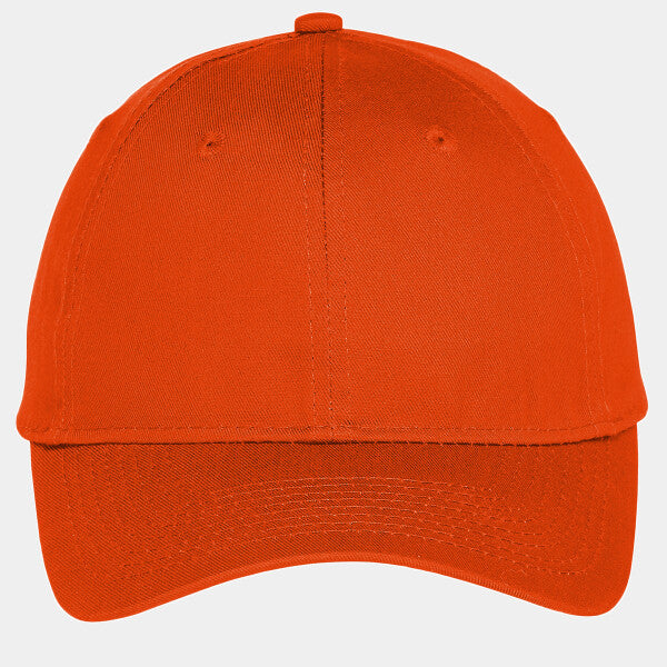 SIX PANEL UNSTRUCTURED TWILL CAP