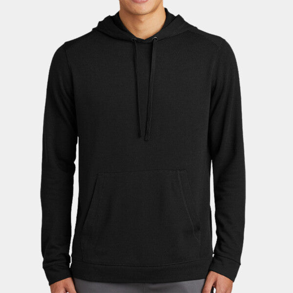 POSICHARGE ® TRI BLEND WICKING FLEECE HOODED PULLOVER