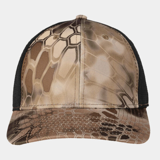 PERFORMANCE CAMOUFLAGE MESH BACK SNAPBACK CAP