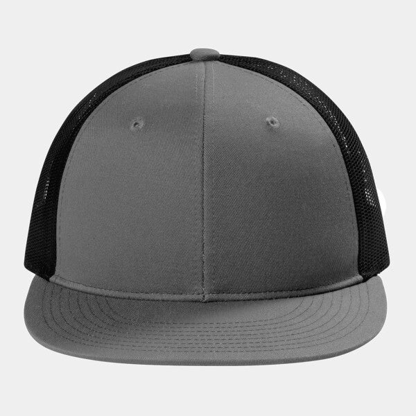 SNAPBACK FLAT BILL TRUCKER CAP