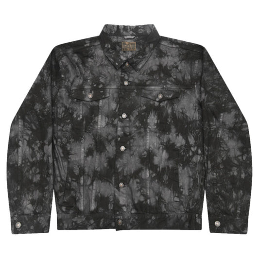 TIE-DYED DENIM JACKET