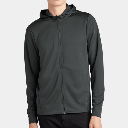 DOUBLE KNIT FULL ZIP HOODIE
