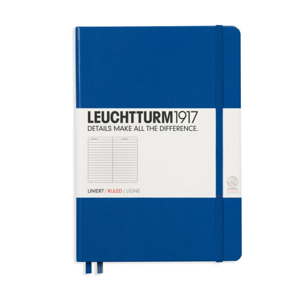 LEUCHTTURM1917 NOTEBOOK MEDIUM (A5) LINED, HARDCOVER