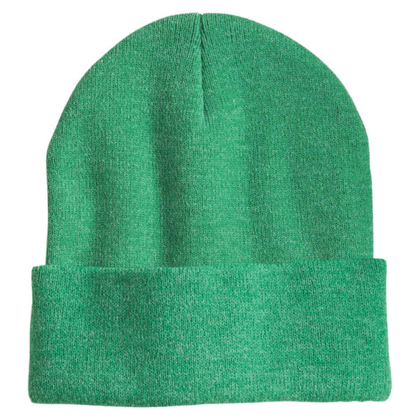 SOLID 12" CUFFED BEANIE