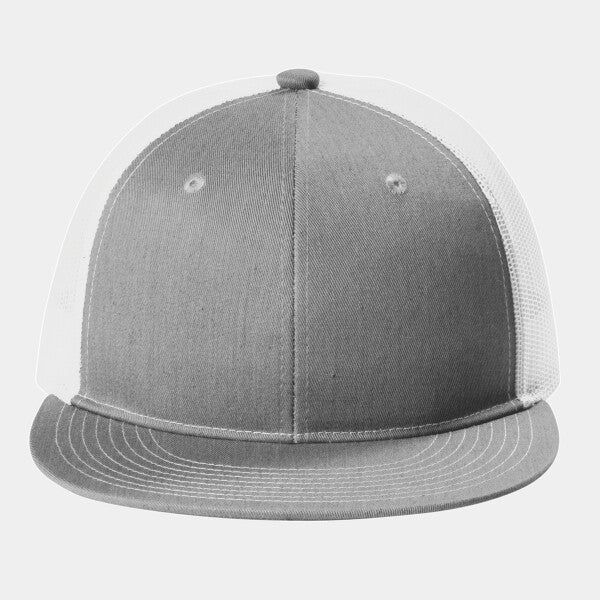 SNAPBACK FLAT BILL TRUCKER CAP