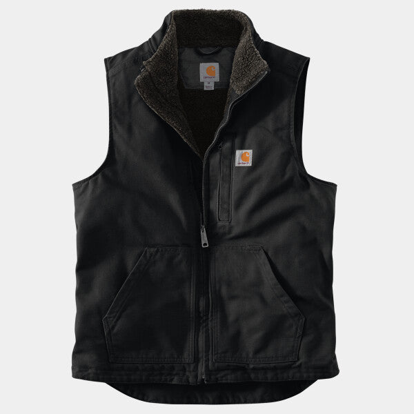 SHERPA LINED MOCK NECK VEST
