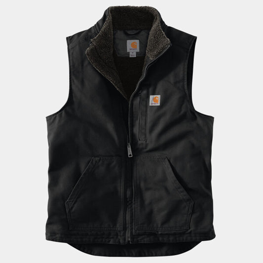 SHERPA LINED MOCK NECK VEST