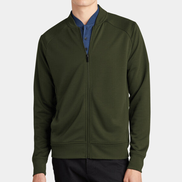 DOUBLE KNIT BOMBER