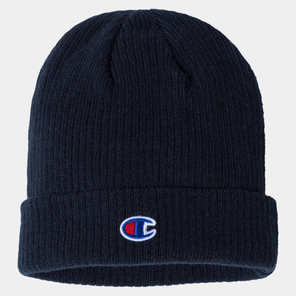 RIBBED CUFFED BEANIE