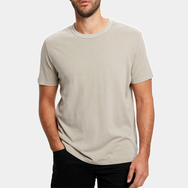 MEN'S USA MADE GARMENT-DYED CREWNECK T-SHIRT