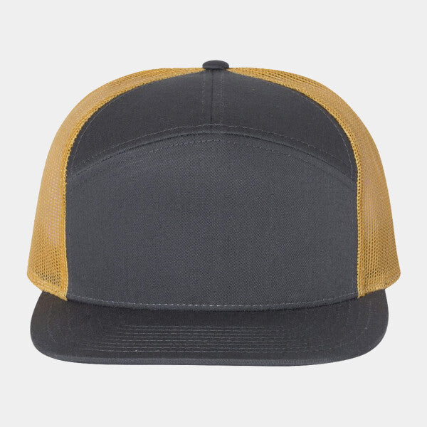 SEVEN-PANEL TRUCKER CAP