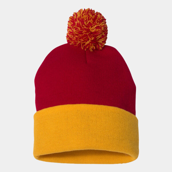 POM-POM 12" KNIT BEANIE