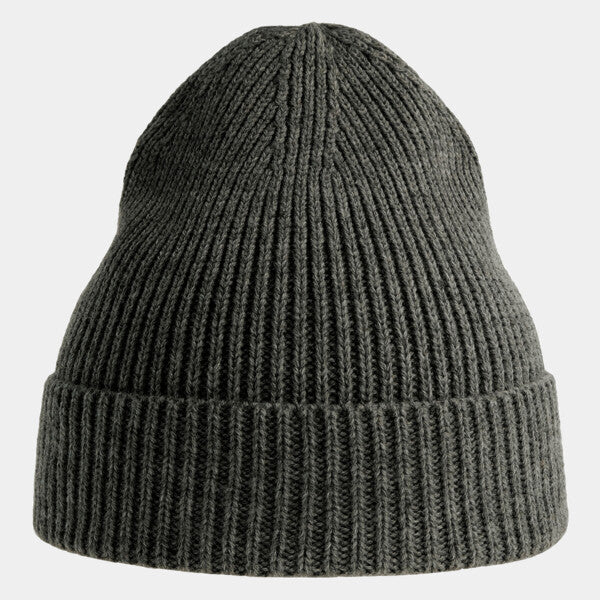 SUSTAINABLE FINE RIB CUFFED BEANIE