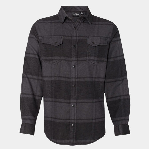 MEN'S SNAP-FRONT FLANNEL SHIRT