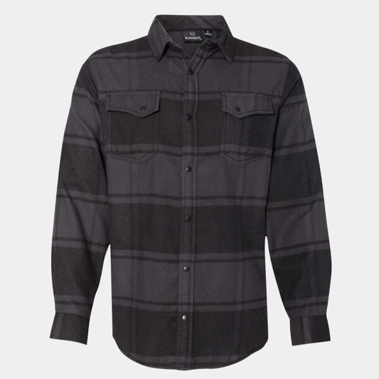 MEN'S SNAP-FRONT FLANNEL SHIRT