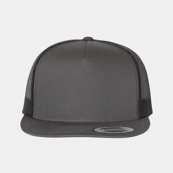 FLAT BILL TRUCKER CAP